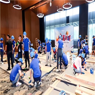 活动搭建现场9