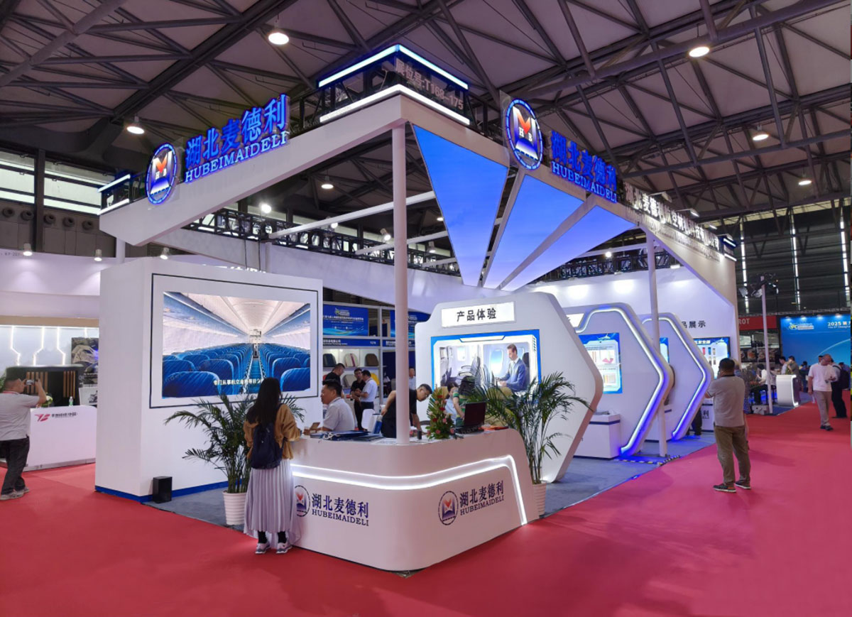 上海国际航空航天技术与设备展览会特装展位展台设计搭建案例